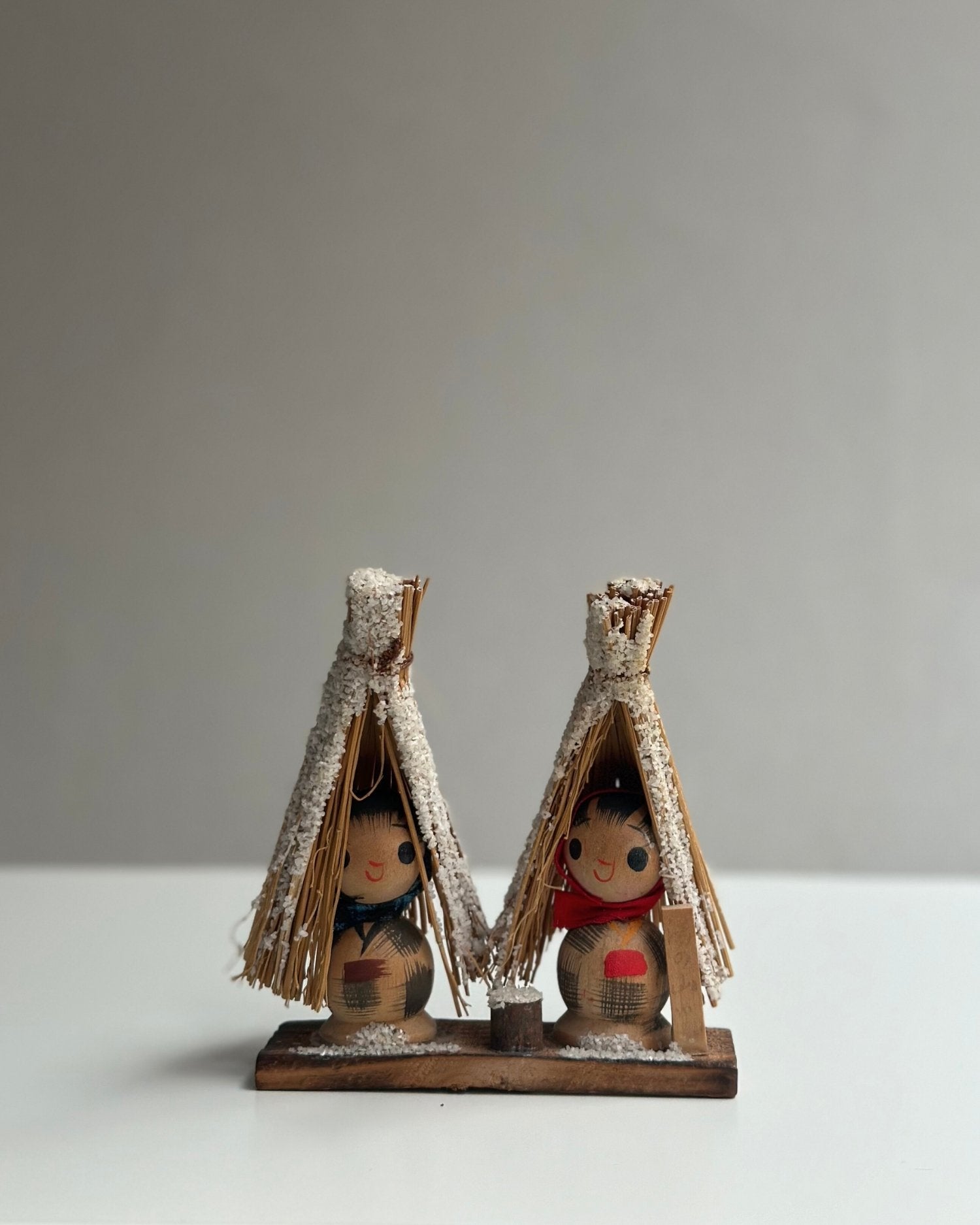 Vintage Kokeshi Doll #25 - OHAYŌ