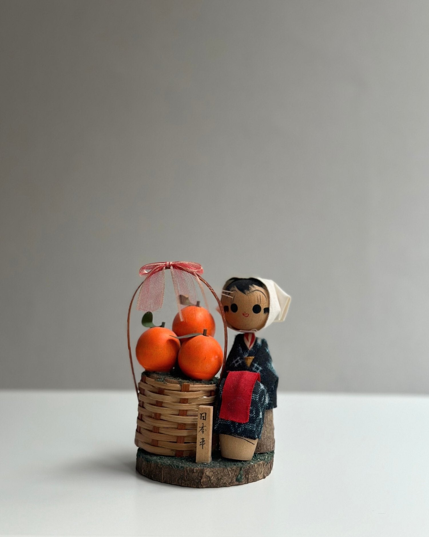 Vintage Kokeshi Doll #24 - OHAYŌ