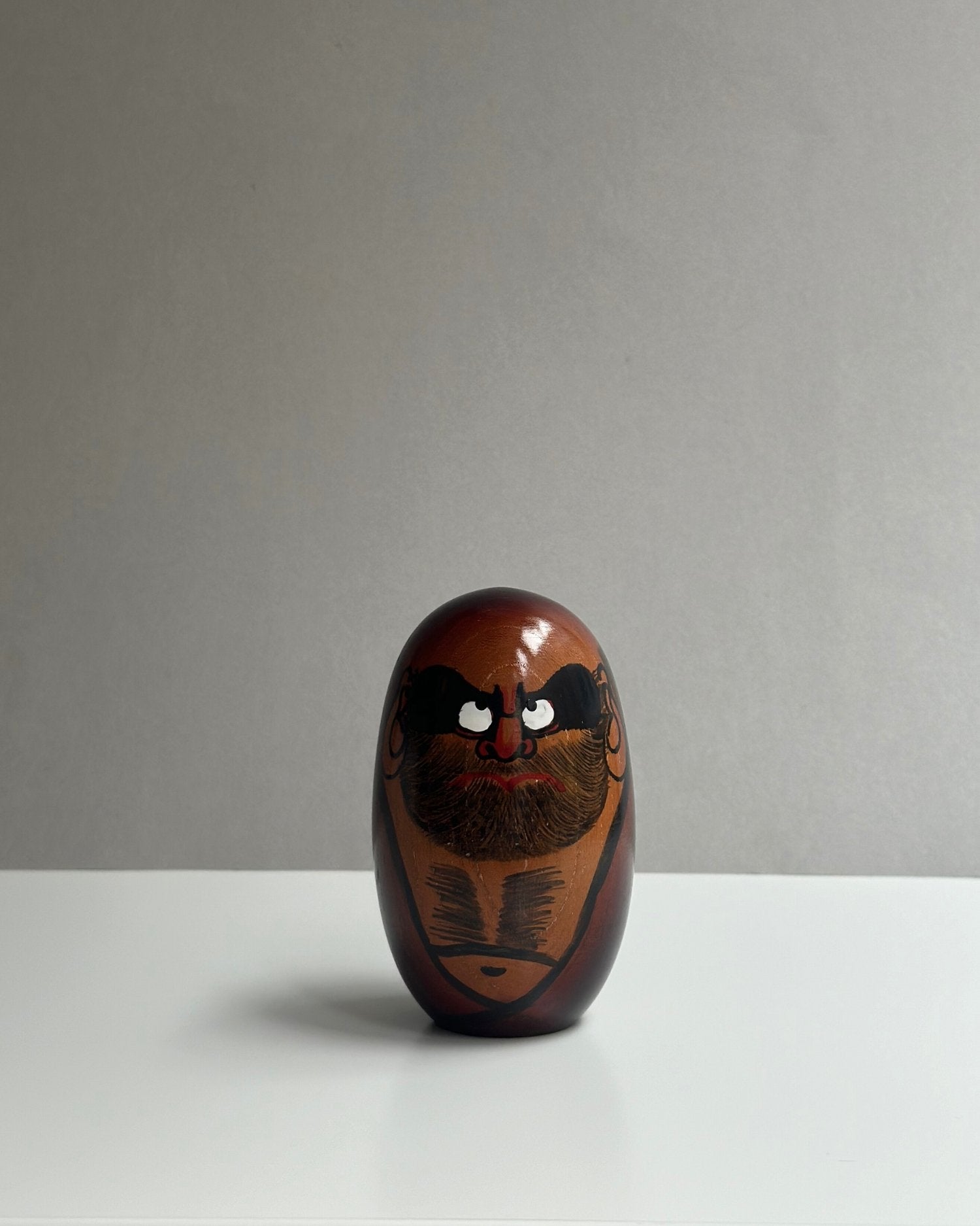 Vintage wooden Daruma, small - OHAYŌ