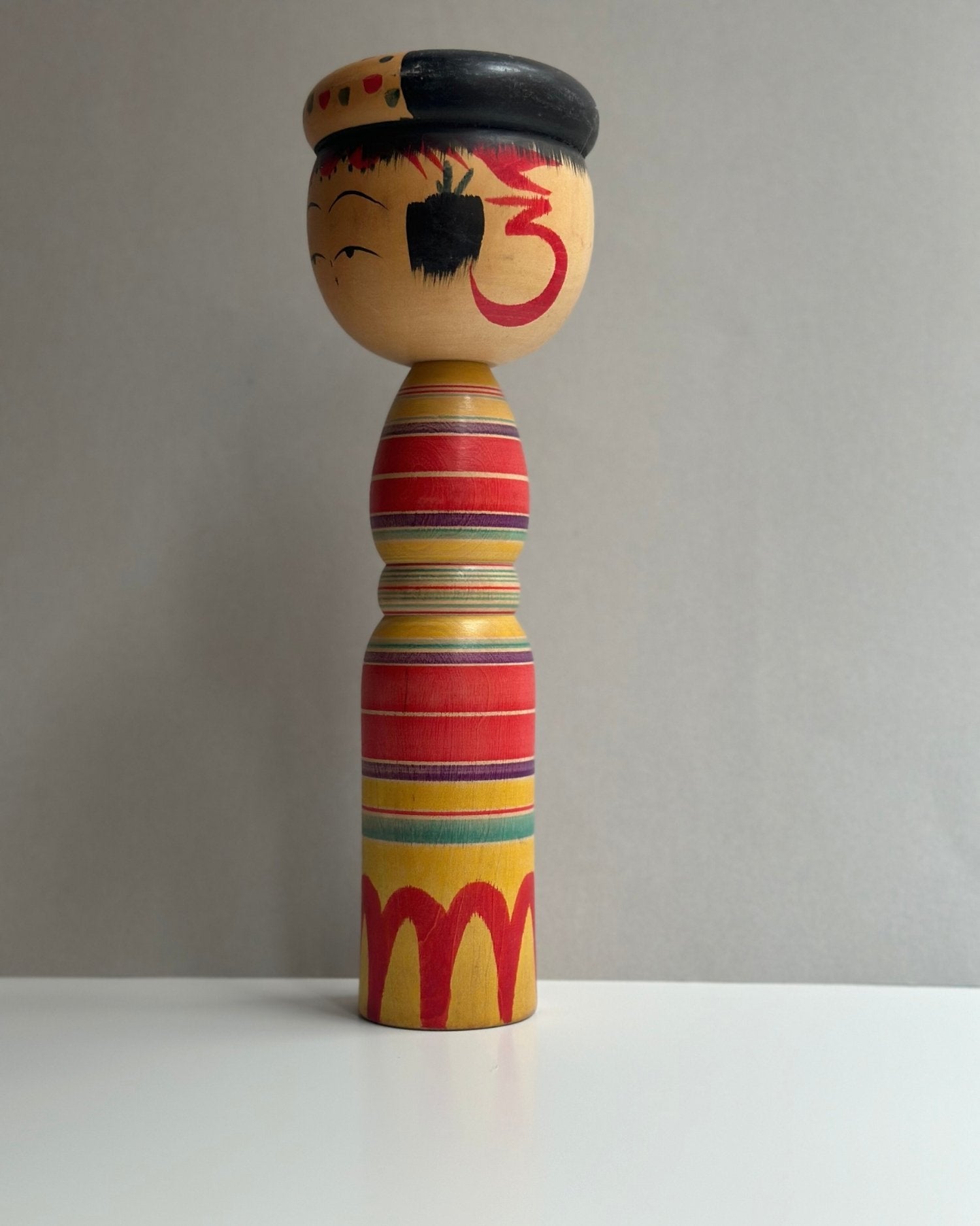 Vintage Kokeshi Doll #19 - OHAYŌ