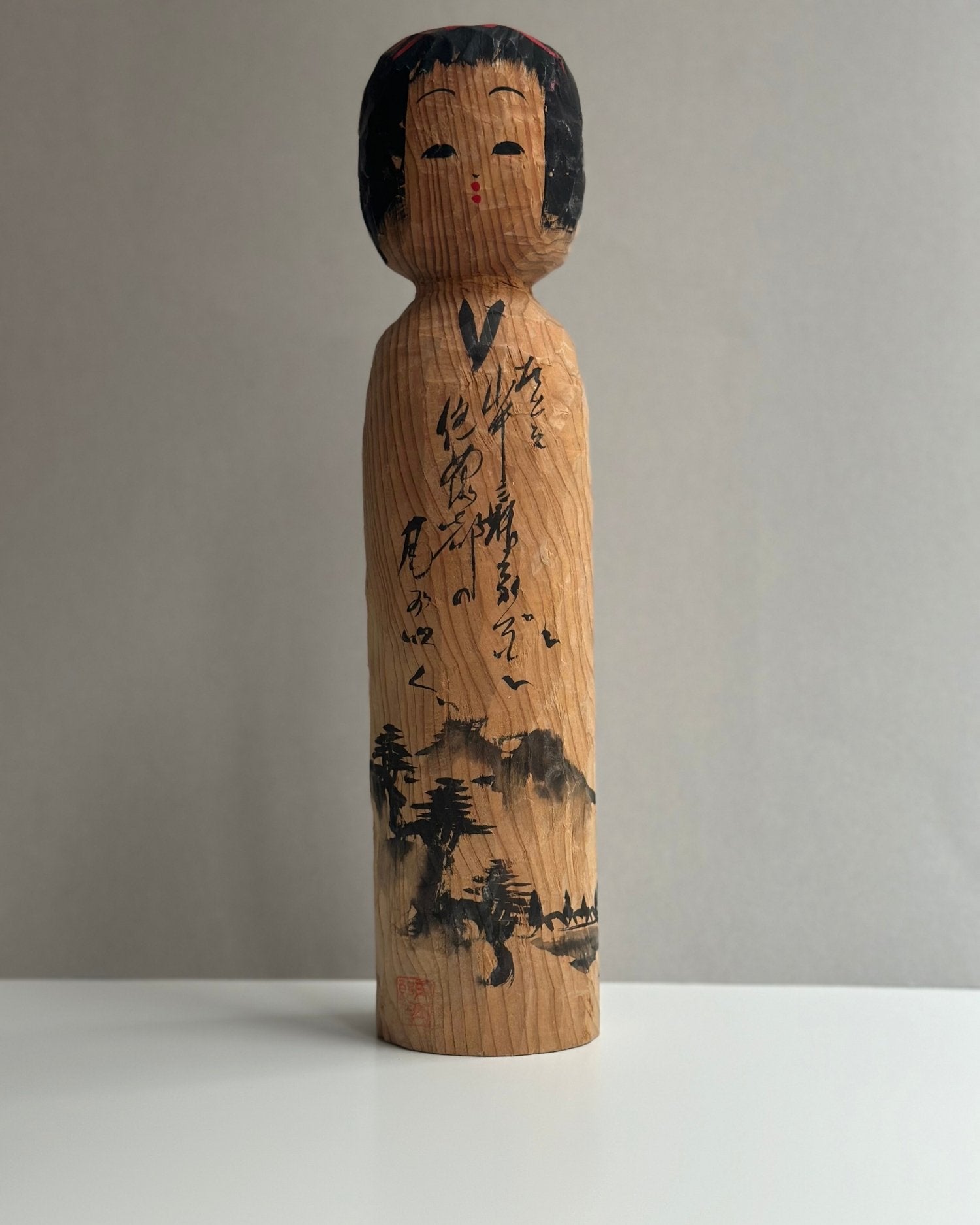 Vintage Kokeshi Doll #22 - OHAYŌ