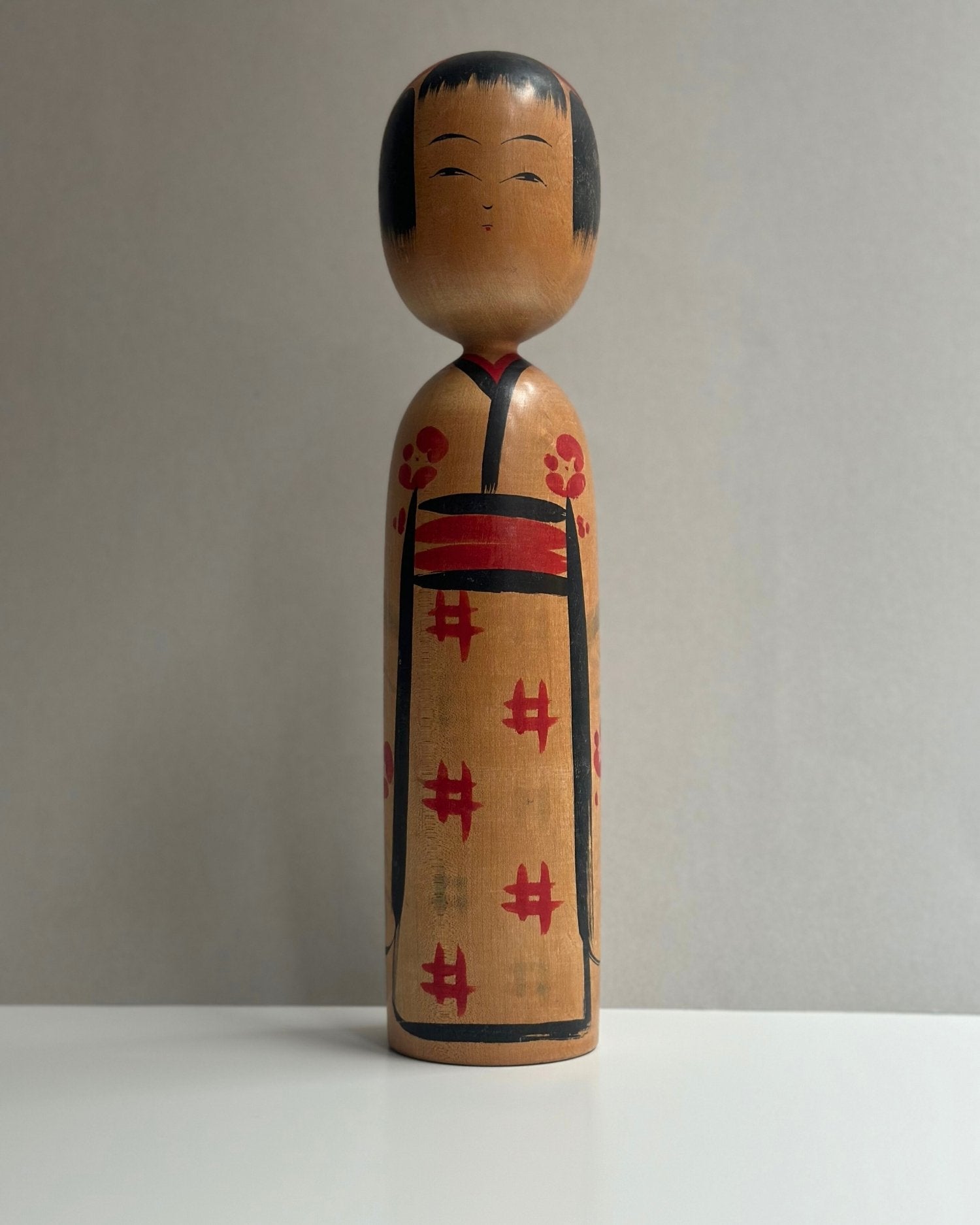 Vintage Kokeshi Doll #23 - OHAYŌ