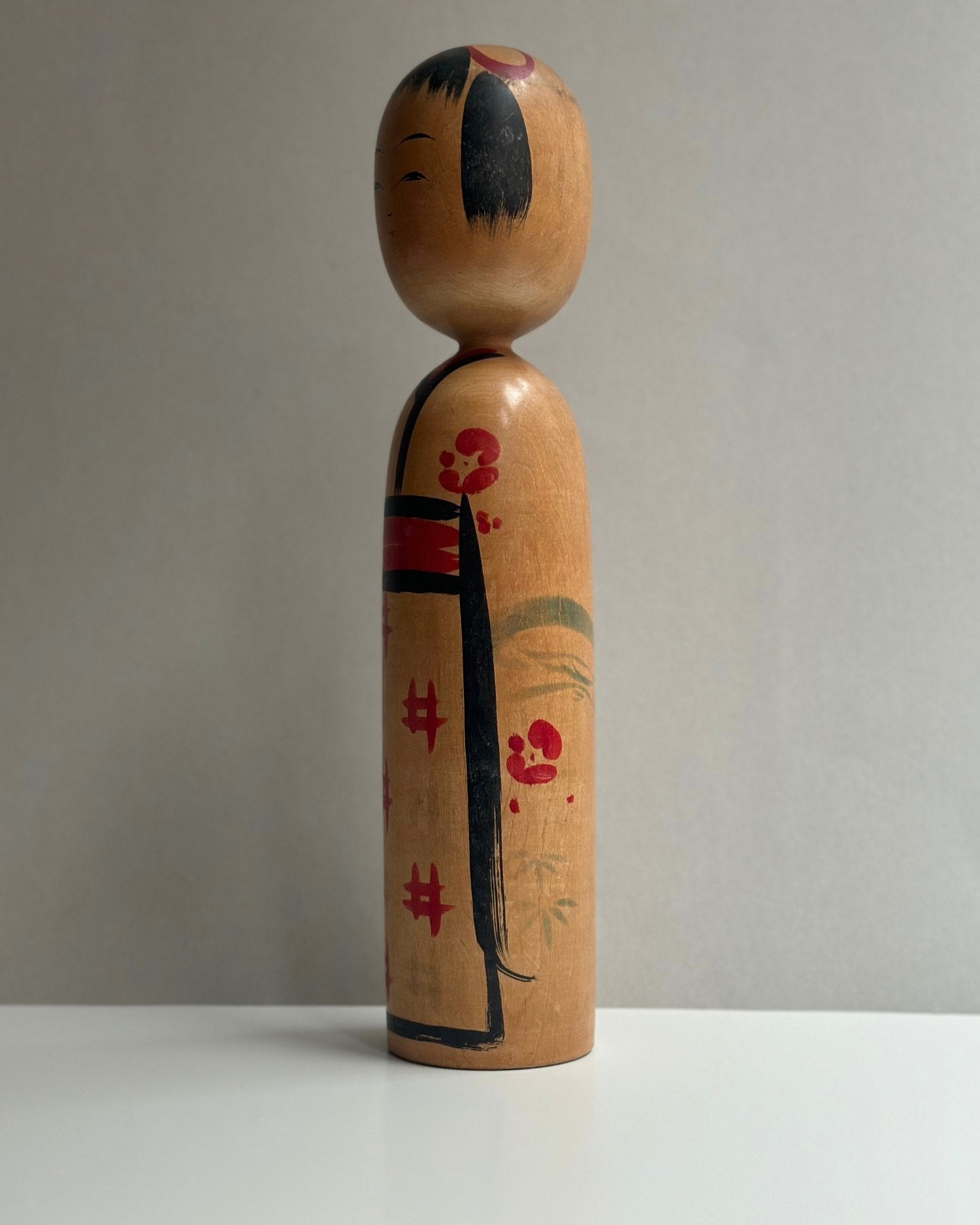 Vintage Kokeshi Doll #23 - OHAYŌ