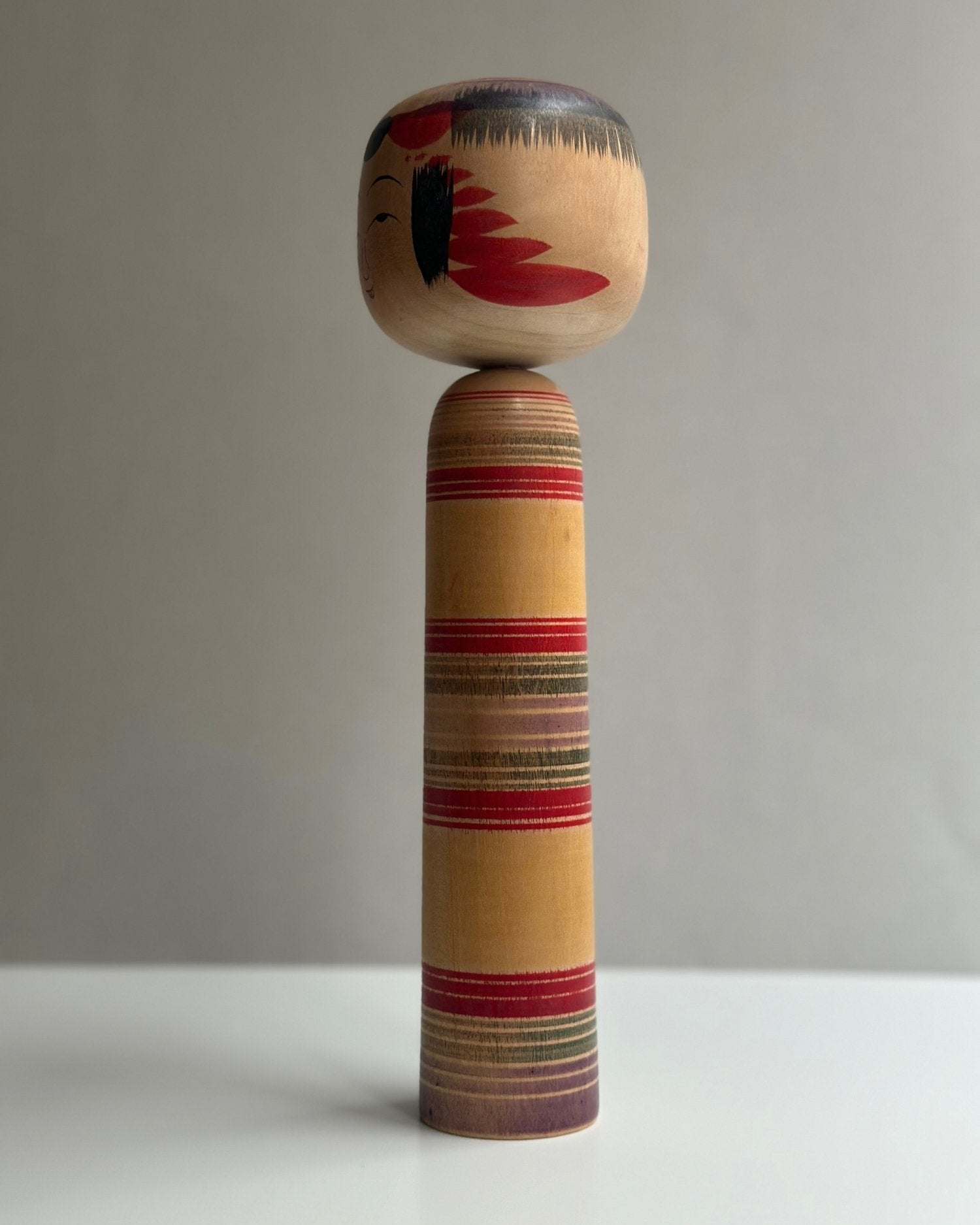 Vintage Kokeshi Doll #20 - OHAYŌ