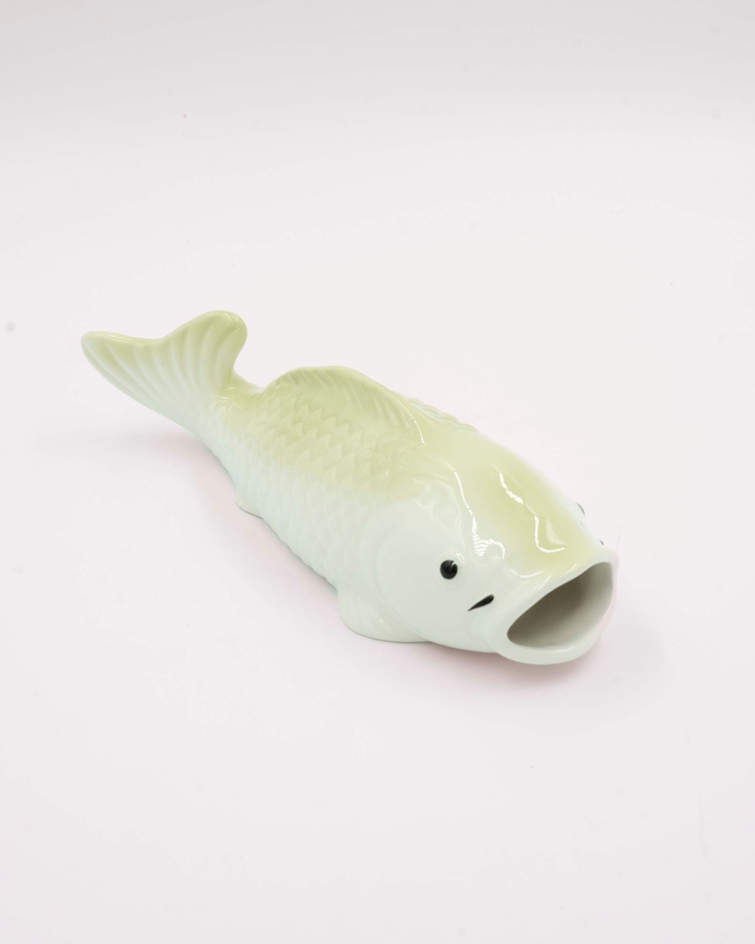 Koi Fish Wall Vase - Matcha Green - OHAYŌ