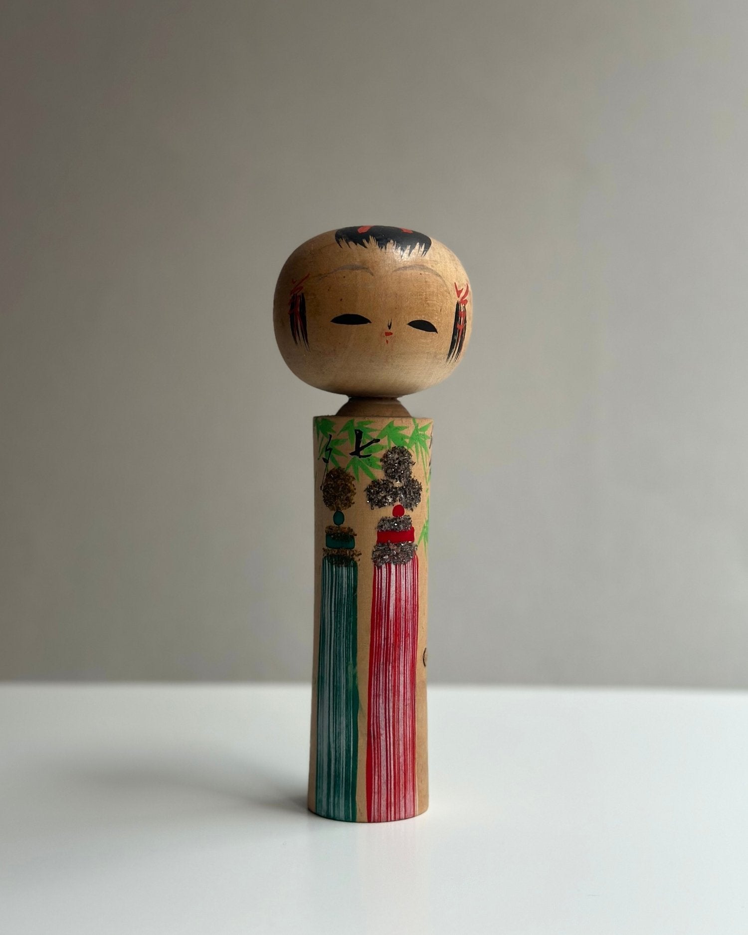 Vintage Kokeshi Doll #16 - OHAYŌ