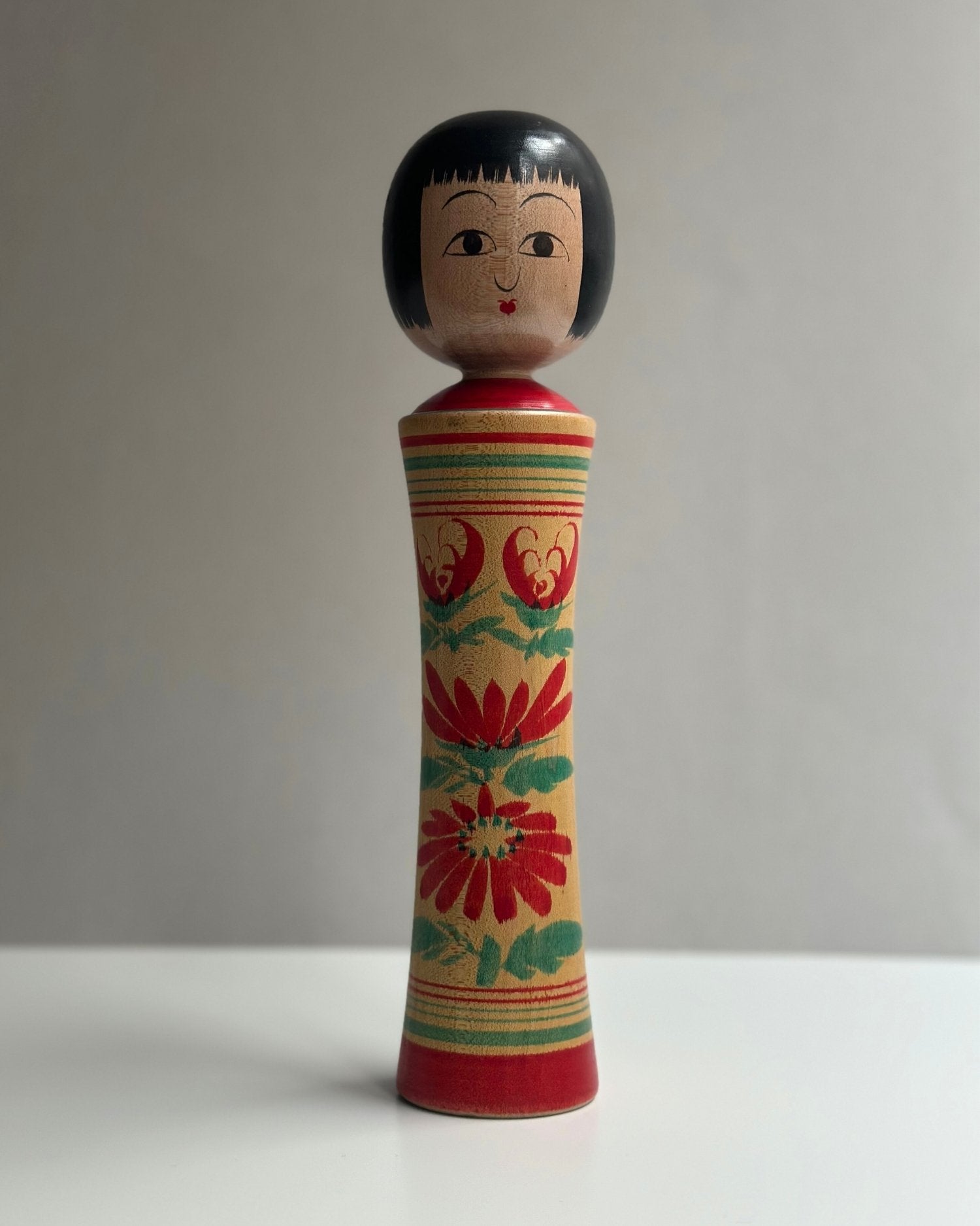 Vintage Kokeshi Doll #15 - OHAYŌ