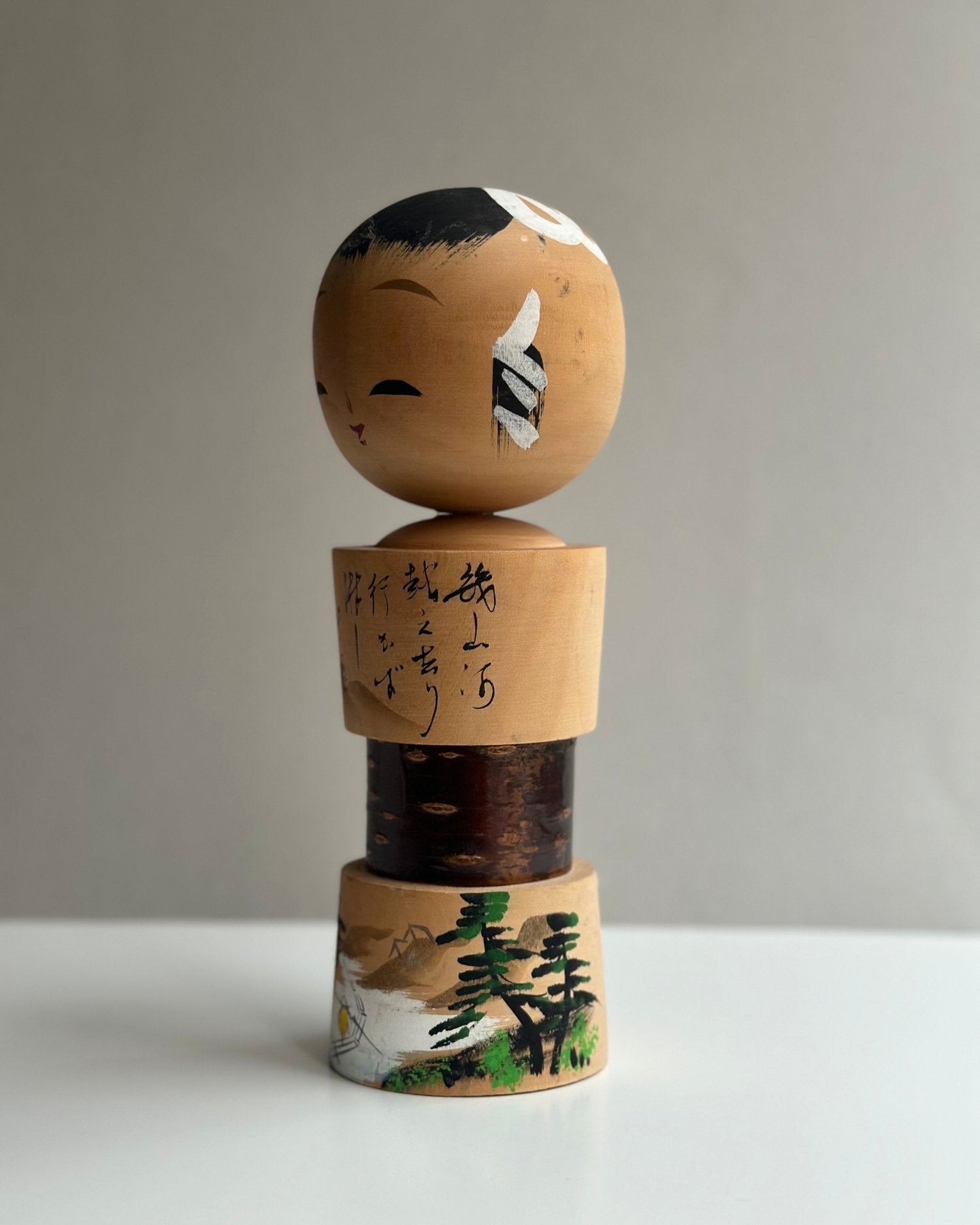 Vintage Kokeshi Doll #26 - OHAYŌ