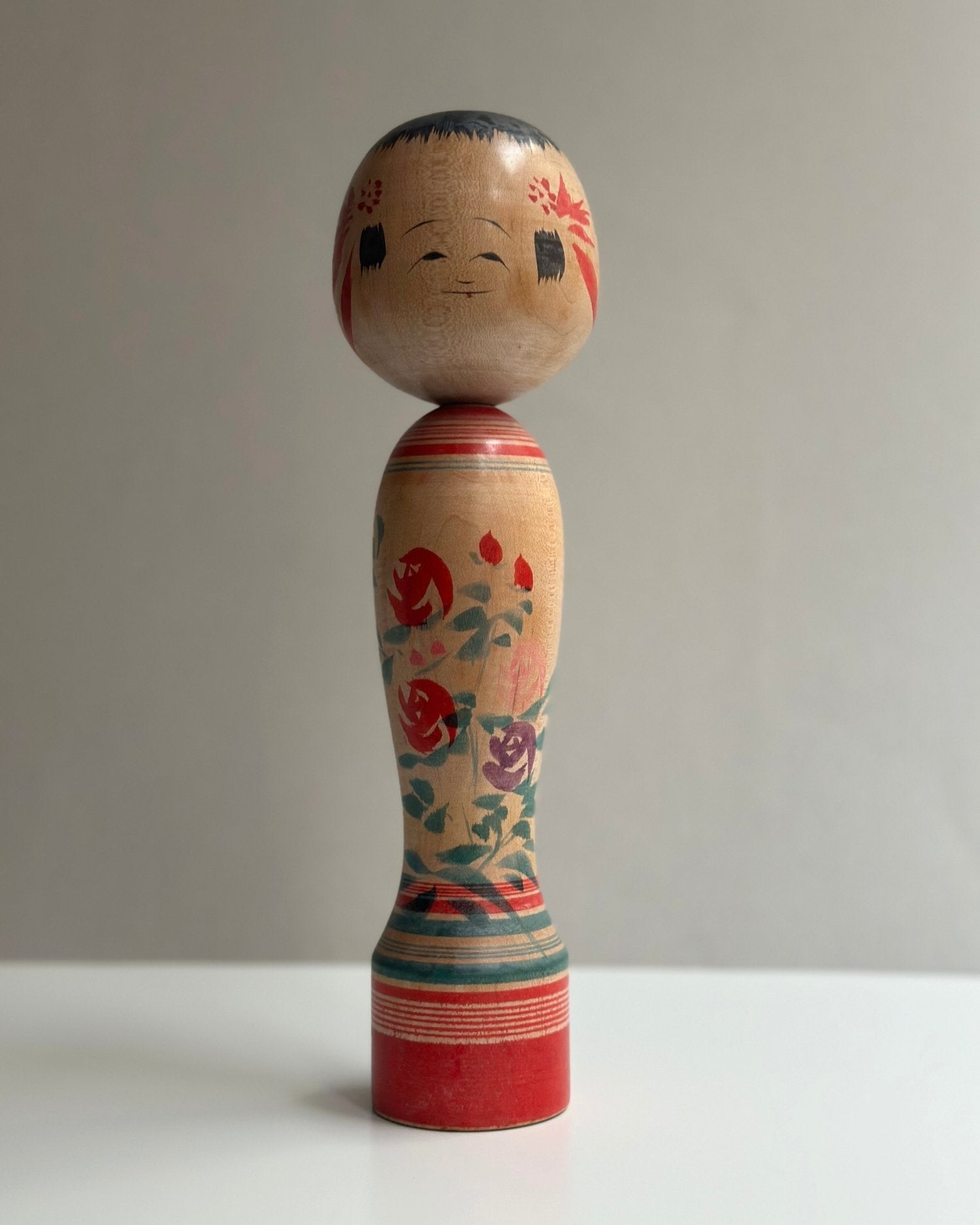 Vintage Kokeshi Doll #08 - OHAYŌ