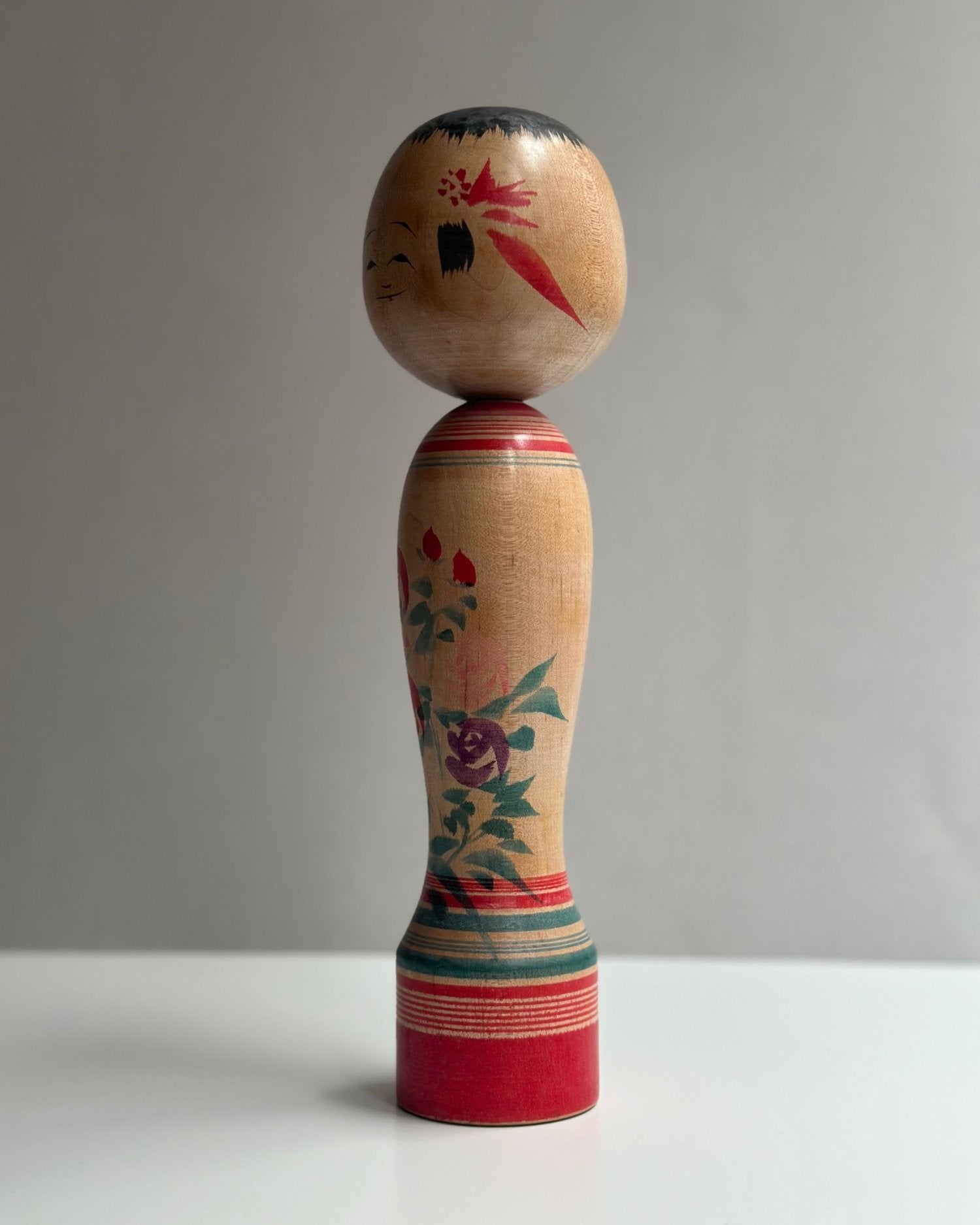 Vintage Kokeshi Doll #08 - OHAYŌ