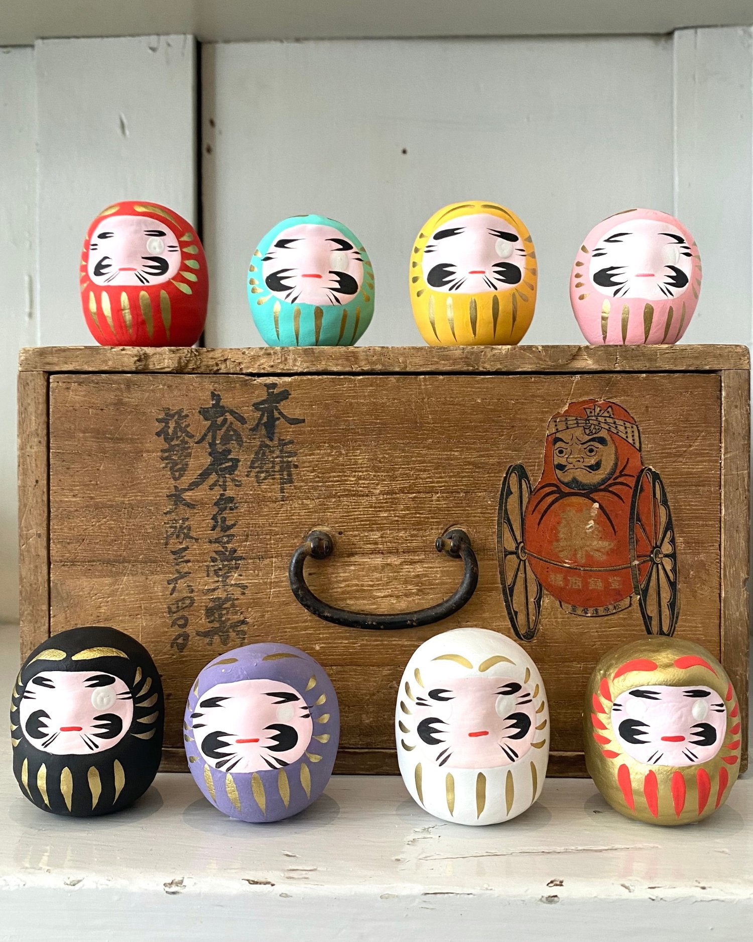 Small Daruma Fortune Dolls - OHAYŌ