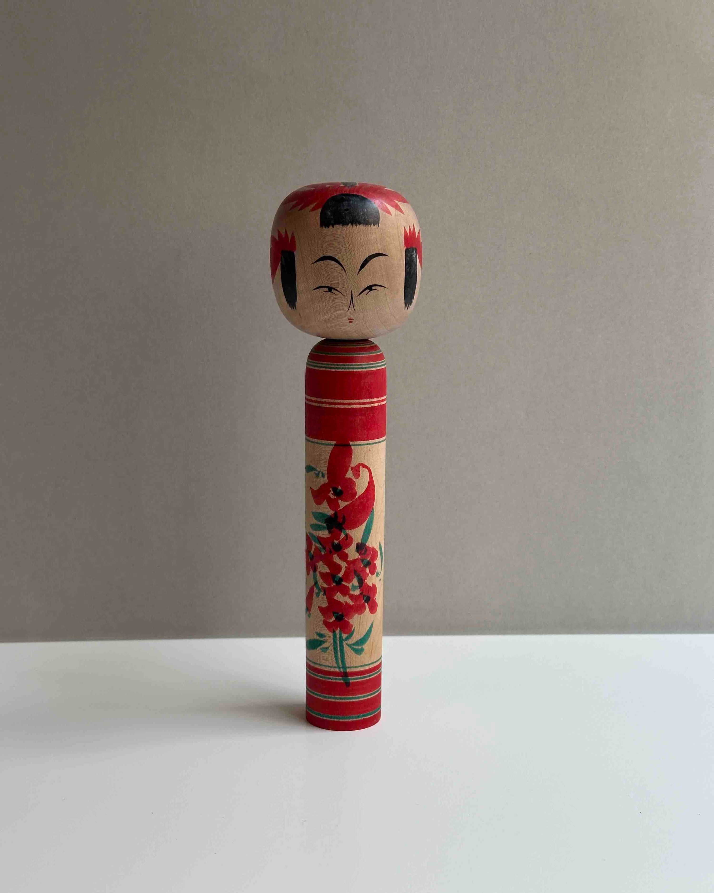 Vintage Kokeshi Doll #01