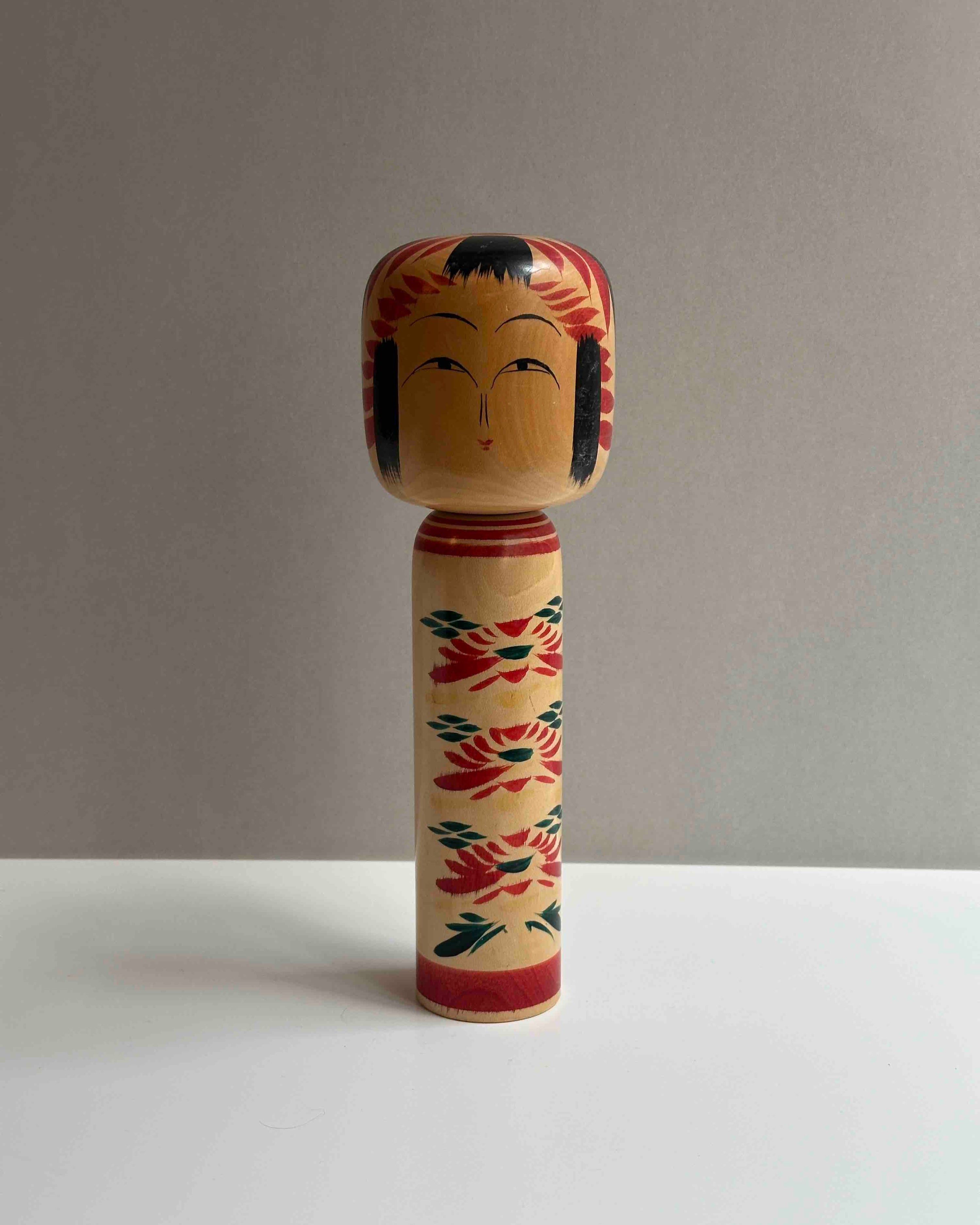 Vintage Kokeshi Doll #06