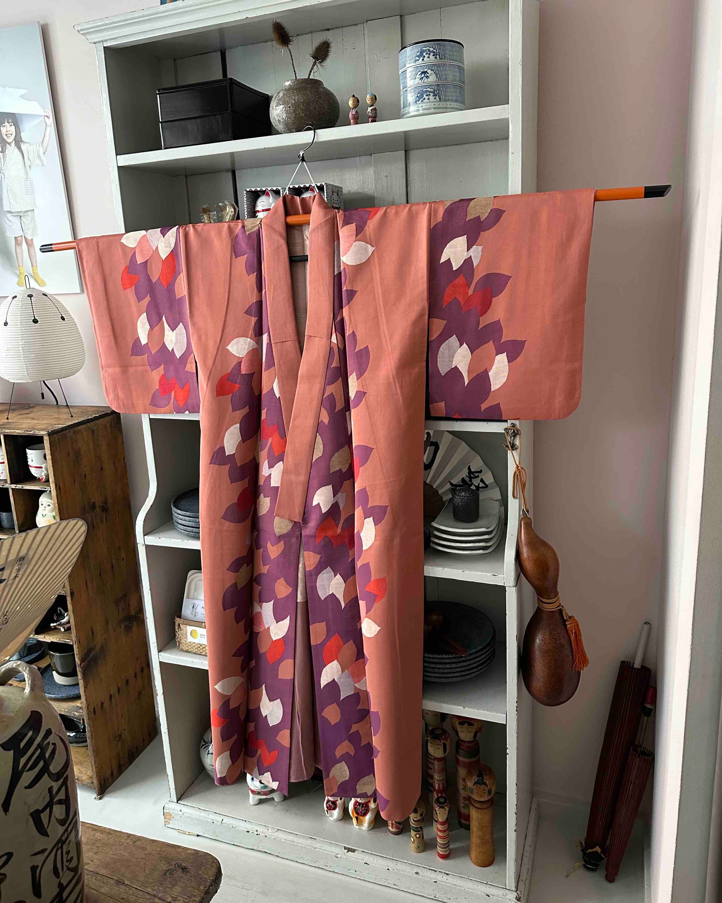 Vintage silk kimono #02 - OHAYŌ