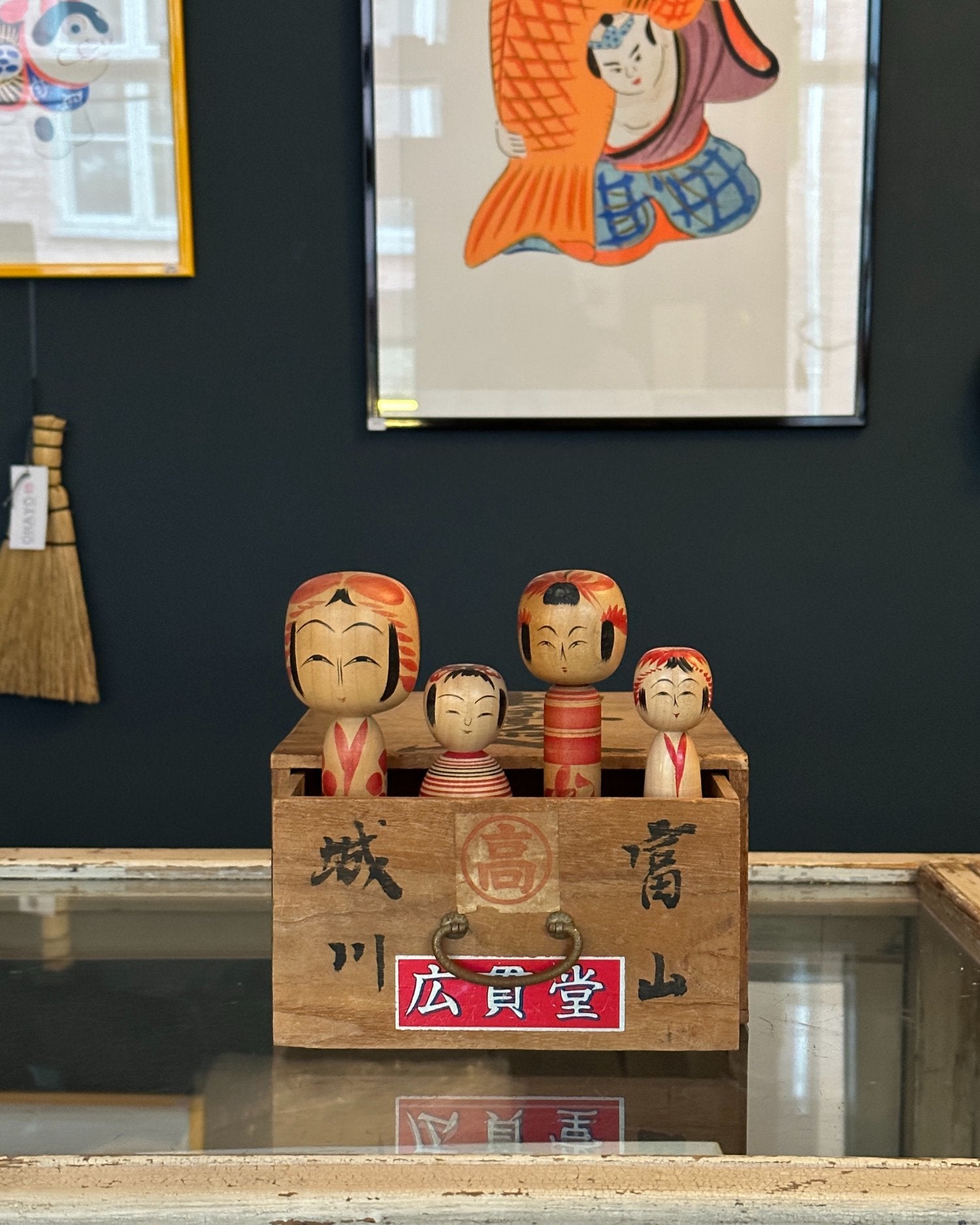 Japanese vintage Kokeshi Dolls from OHAYŌ webshop